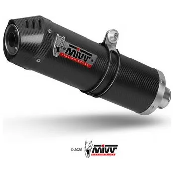 Výfuk pro motocykl Moto výfuk MIVV OVAL CARBON with carbon cap KTM 790 ADVENTURE / R 2021 - 2023