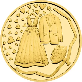2025 - Zlatý Svatební dukát s věnováním