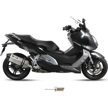 Výfuk pro motocykl MIVV Speed Edge Tlumič výfuku BMW C 600 Sport z nerezové oceli/karbonové koncovky BMW C 600 Sport 2012-2015