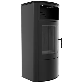 Krbová kamna Krbová kamna KRATKI TITAN, černé vyložení THERMOTEC