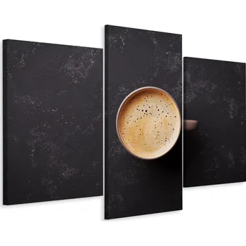 Obraz Obraz Tryptych ŠÁLEK Čerstvé Kávy Dekor 60x40