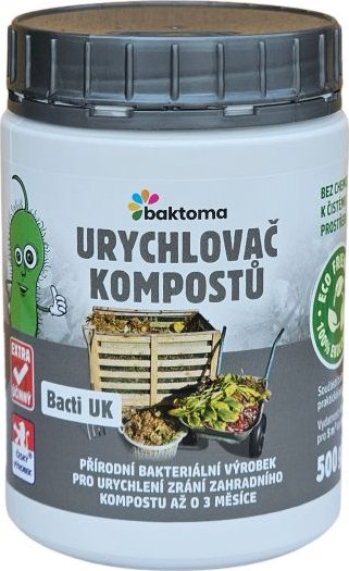 Baktoma Bacti UK - Bakterie do kompostu - 0,5kg BACTI UK: 0,5 kg