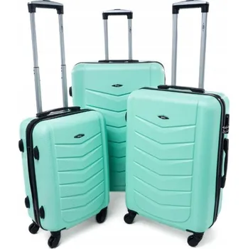 Sada 3 kufrů KEMER RGL 520 Mátová