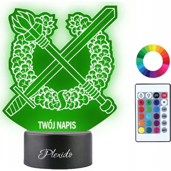 Lampička Noční lampa Plexido vícebarevná