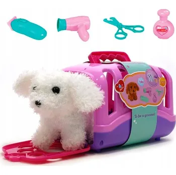 plyšák Interaktivní pejsek s příslušenstvím Midex ZR-1572