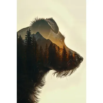 Plakát Plakát Psí Duch Lesa bez rámu 61 x 90,5 cm