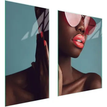 Kuchyňské prkénko Krájecí deska TMK ArtDeko sklo 2 ks