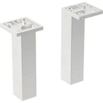 Obraz KOŁO REKORD Nábytkové nožičky 15 cm Stříbrná satén