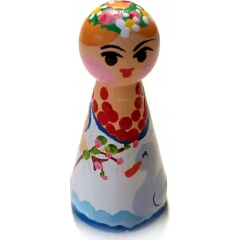 Obraz Dřevěná panenka folklórní husopaska (midi)