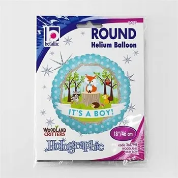 Balónek Fóliový balónek Woodland 36179P It's A Boy! 18"