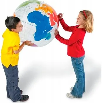 Nafukovací míč Globus nafukovací míč zeměkoule kontinenty