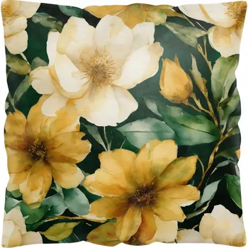 Dekorativní polštářek DEKORAČNÍ POVLEČENÍ NA POLŠTÁŘ 45x45 ANTYALERGICKÉ PODZIMNÍ BARVY