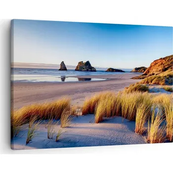 Obraz Obraz na plátně do obývacího pokoje ložnice 70x50 duny, foto obrazy na zeď