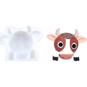 Mýdlo Silikonová formička na mýdlo, mýdla KRAVIČKA 1 ks