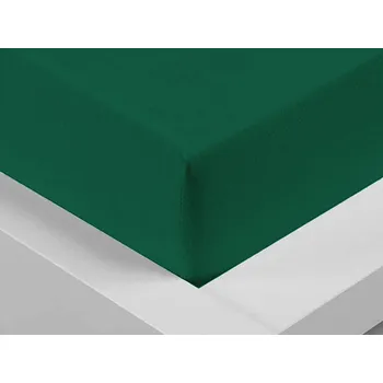 Prostěradlo XPOSE® Dětské jersey prostěradlo Exclusive - zelenkavá 70x140 cm, Jersey + Prodloužená možnost vrácení zboží do 50 dnů