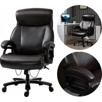 Otočná kancelářská židle PAKO hnědá