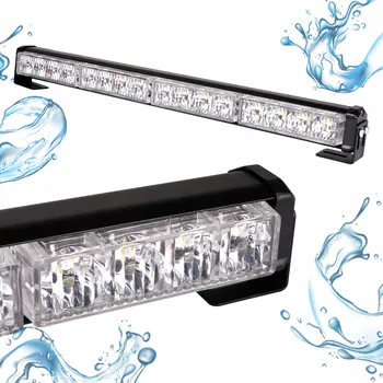 Přídavný světlomet LED pracovní světlo OFF-ROAD 48W HALOGEN 44cm na auto SILNÉ vysoce výkonné