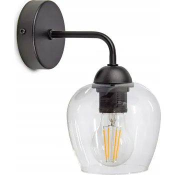 Nástěnné svítidlo Nástěnné svítidlo Luxolar čiré, bílé, černé E27 60 W