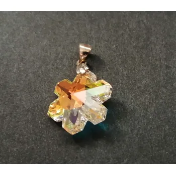 Přívěsek Květ - stříbrný přívěsek - varianta 2