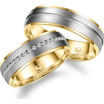 Prsten MARRYA® Dámský snubní prsten Titan - velikost 60 - TI-23D-60