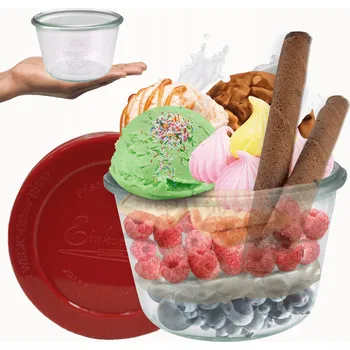 Sklenice Sklenice WECK / silikonové víčko na zavařovací sklenice 370ml MOLD