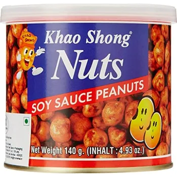 Khao Shong Arašídy s příchutí sojové omáčky 140g