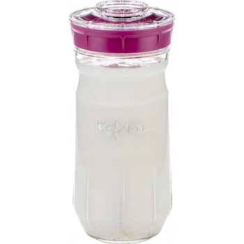 Obraz Kefírový /kombucha/ fermerter a pěstební nádoba na klíčky 1400 ml Růžová