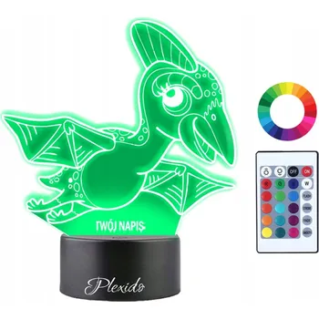 Lampička Plexido vícebarevná Noční lampa