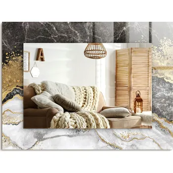 Zrcadlo Zrcadlo Prismalumino nástěnné obdélníkové 800 x 600 mm