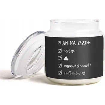 Svíčka Parafínová vonná svíčka Bavlna Prezentonauci 1 ks