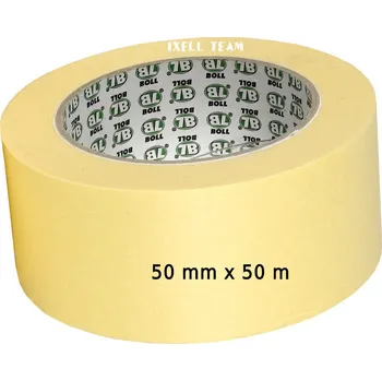 Lepicí páska 50 mm KRYCÍ PÁSKA PAPÍROVÁ BOLL - nezanechává lepidlo, silně lepicí 99