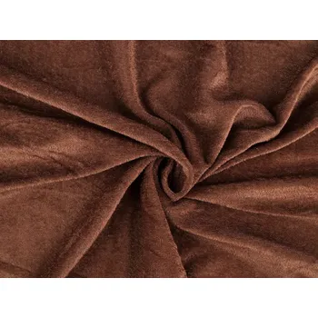 Elastický samet Panné pololesklý Varianta: 12 hnědá světlá, Balení: 1 m