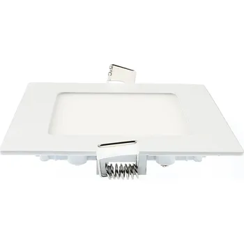 LED panel LED PANEL ZAPUŠTĚNÝ ČTVEREC 6W STROPNÍ SVÍTIDLO BÍLÁ NEUTRÁLNÍ 4500K