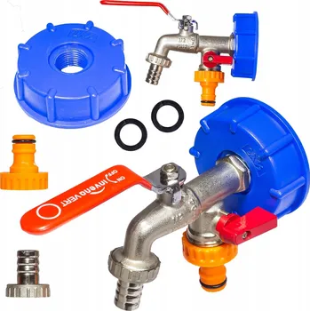 Ventil Kulový kohout Invena 1/2'' KRAN PODWÓJNY 1/2"