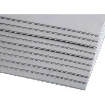 Samolepicí pěnová guma Moosgummi 20x30 cm Varianta: 11 šedá holubí, Balení: 10 ks