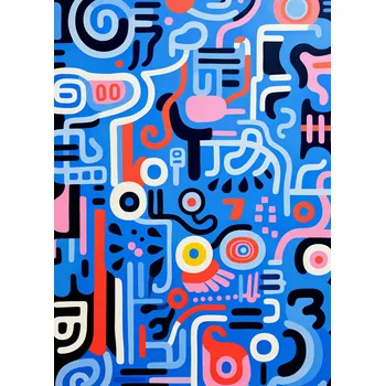 Plakát Plakát Rytmické Echo bez rámu 39,5 x 55 cm