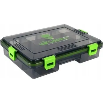 Pouzdro na rybářské vybavení Krabička Gunki Waterproof box-lures stříbrná