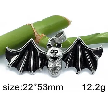 Přívěsek Netopýr - ocelový přívěsek - varianta 2