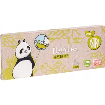 Modelovací hmota Školní plastelína Astra Eco 12 barev