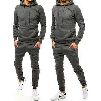 PÁNSKÁ TEPLÁKOVÁ SOUPRAVA MIKINA + KALHOTY ax0382 - XL