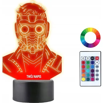 Lampička Plexido vícebarevná Noční lampa