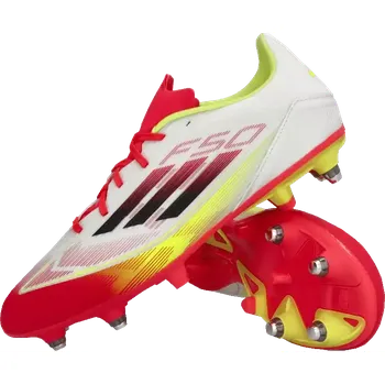 Kopačky Pánské kopačky kolíky Adidas F50 League SG bílo-červené