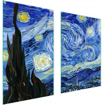 Kuchyňské prkénko Krájecí deska TMK ArtDeko sklo 2 ks