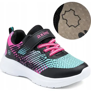 Dámské tenisky Axim sportovní boty eko kůže černé, velikost 35