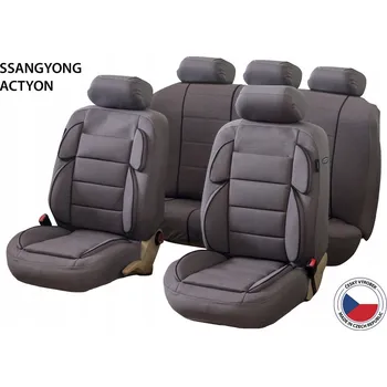 Potah sedadla Autopotahy Perfetto YL SsangYong Actyon šedá