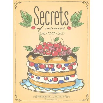 Obraz Cedule Premium Quality - Secrets of cosiness