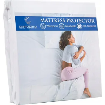 Prostěradlo CHRÁNIČ POTAH NA MATRACE BÍLÝ VODĚODOLNÝ OMYVATELNÝ 160x200cm