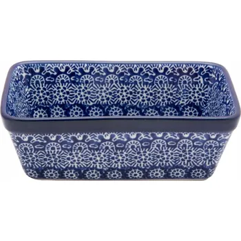 Žáruvzdorná obdélníková mísa Bolesławiec 0,7 l