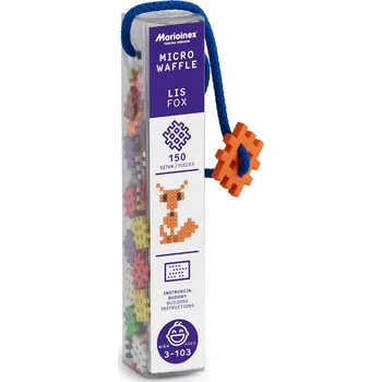 ostatní stavebnice Mikro vaflové STAVEBNICE Marioinex LIŠKA 150 DÍLŮ