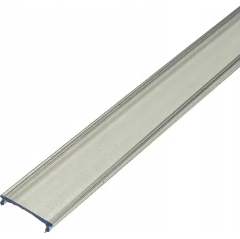 LED lišta Difuzor/Kryt pro LED hliníkový profil a b c d g y 1m, nacvakávací